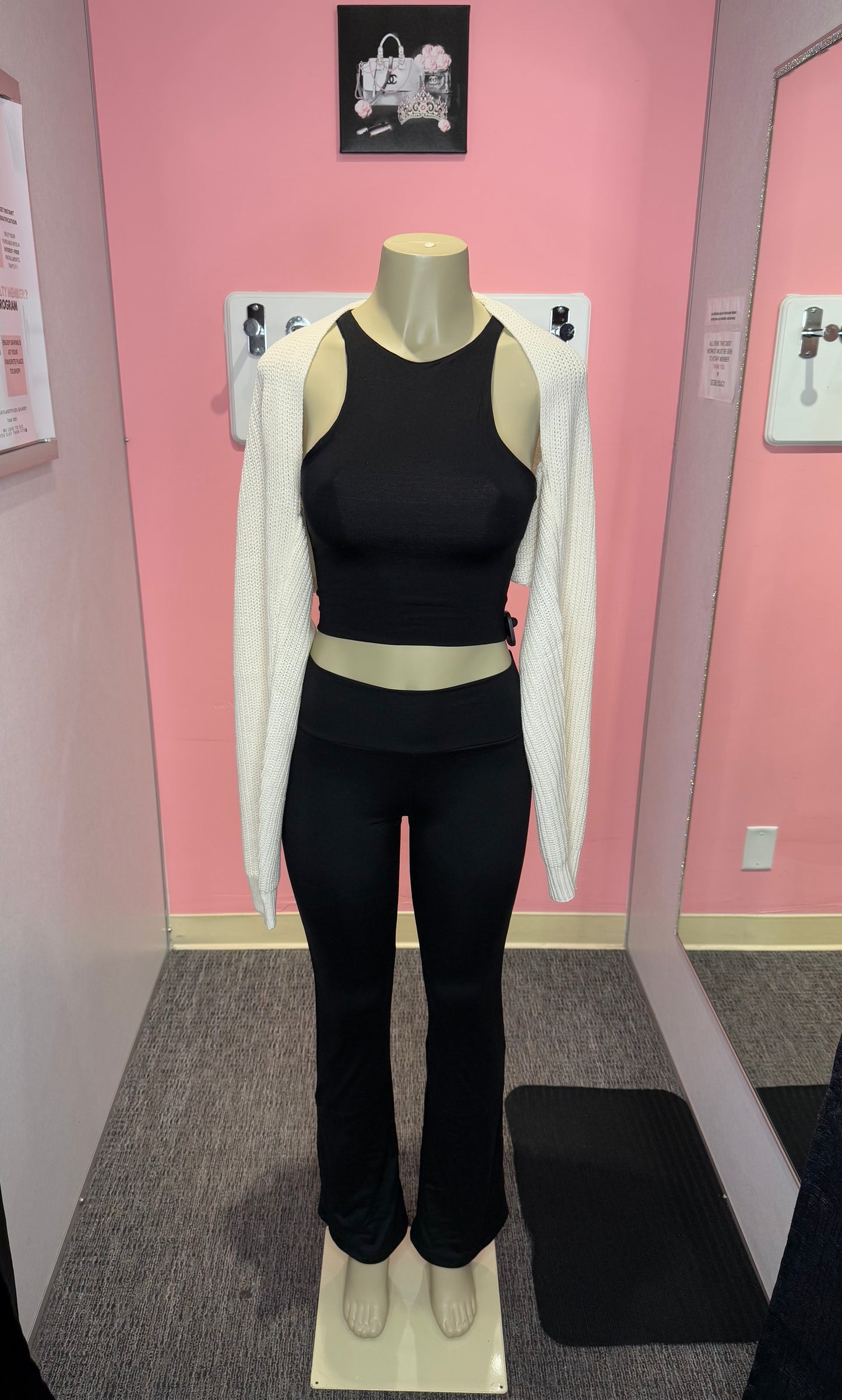 Ivory shrug cardigan